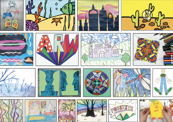 Tips for teaching the elements of art and principles of design in elementary art thumbnail